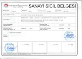 Sanayi Belgesi